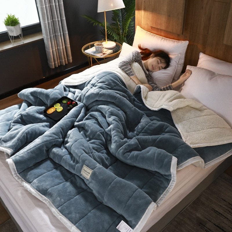 Luxury Fleece Winter Blanket