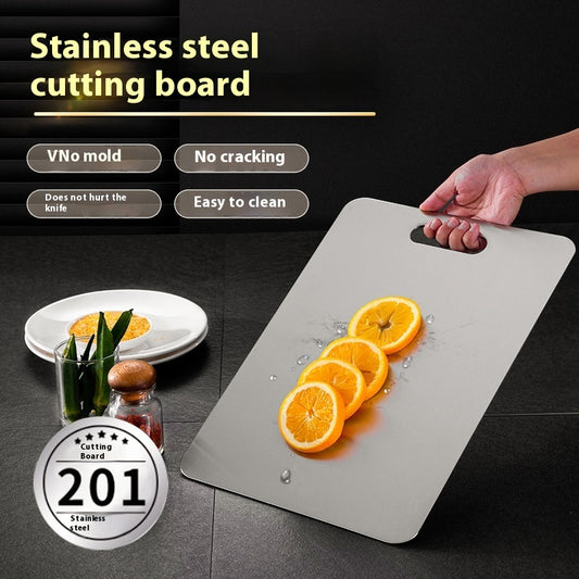 Thick Stainless Steel Cutting Board